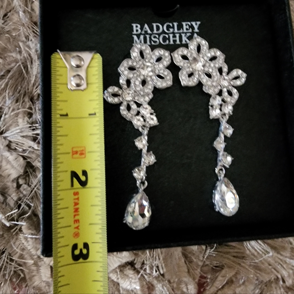 Badgley Mischka earrings